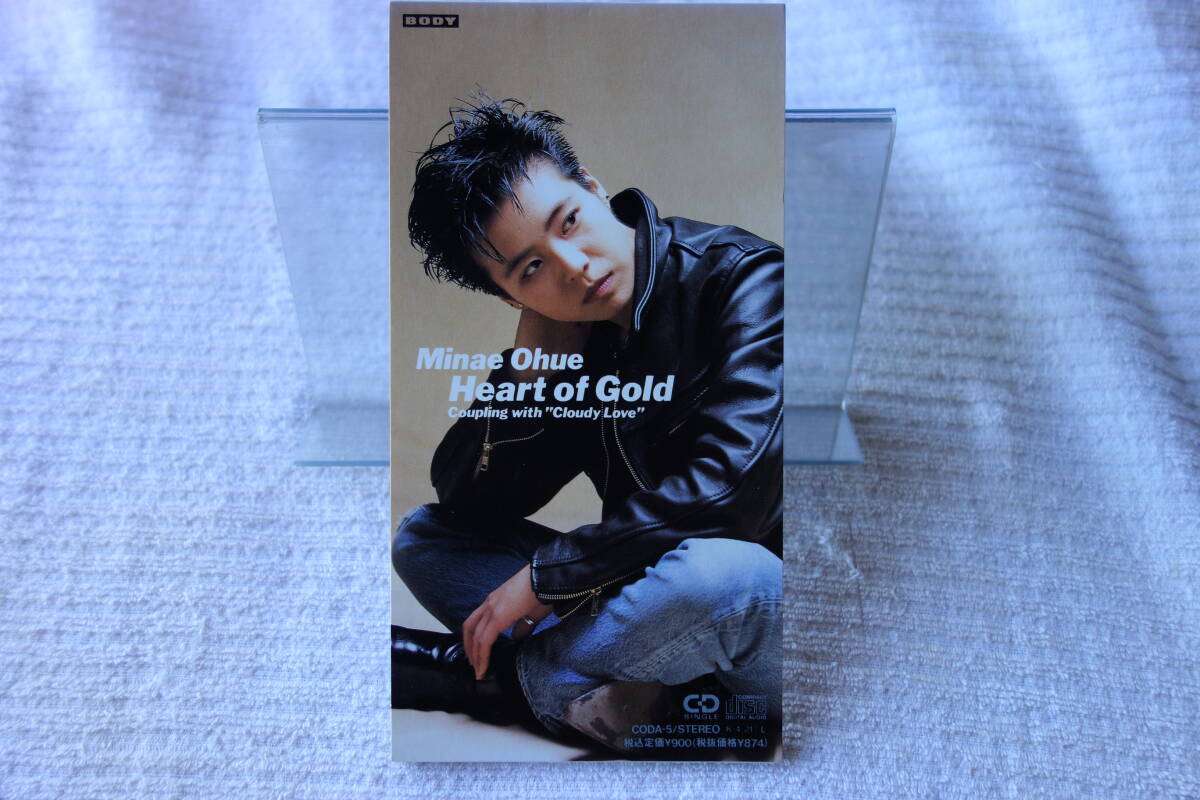 ★ 大植三奈江 【Heart of Gold / Cloudy Love】 8㎝シングル SCD拍卖