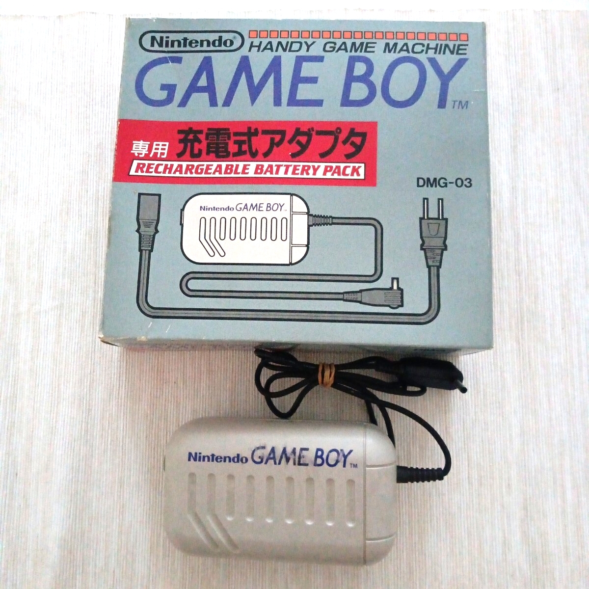 ゲームボーイ 充電式ACアダプター 電源コードなし 起動未確認 任天堂拍卖