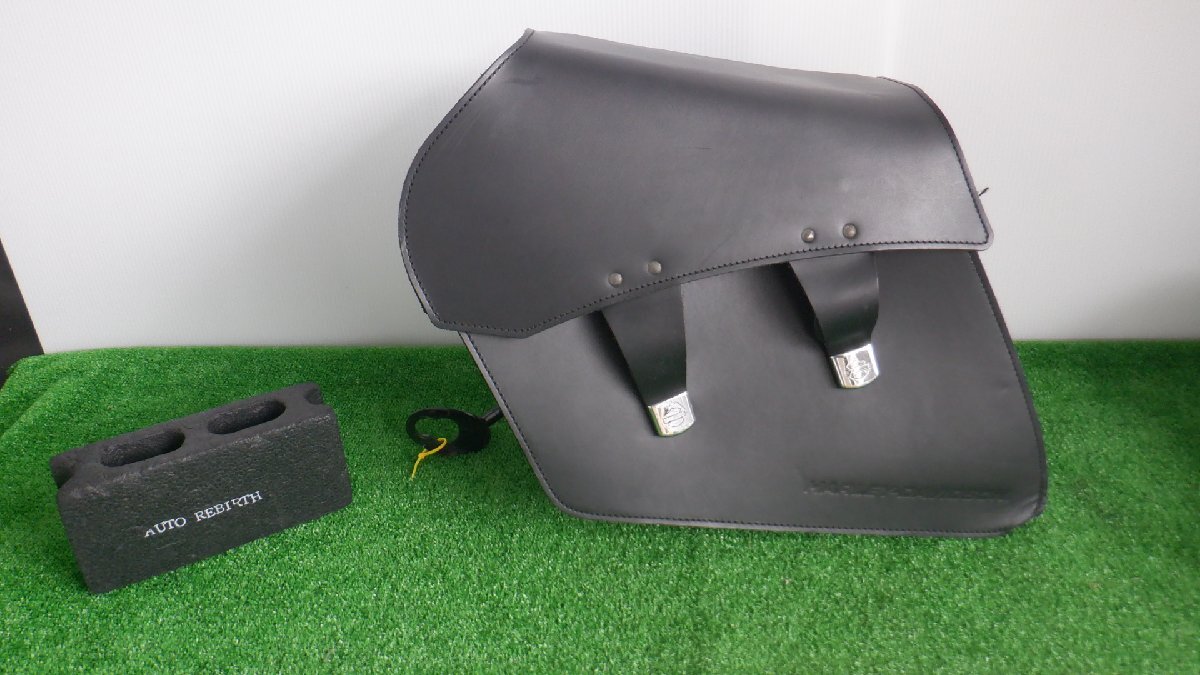 ハーレー☆FXSBブレイクアウト’13~☆純正オプション☆デタッチャブルサドルバック☆サイドバック☆片側のみ拍卖