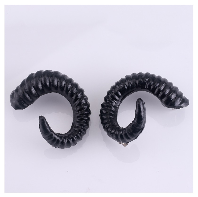 送料無料 角巻わため 風 角 髪飾り わためぇ vtuber ホロライブ ギリギリわるくない 羊 シープ ドドド コスプレ 小物 Q56拍卖