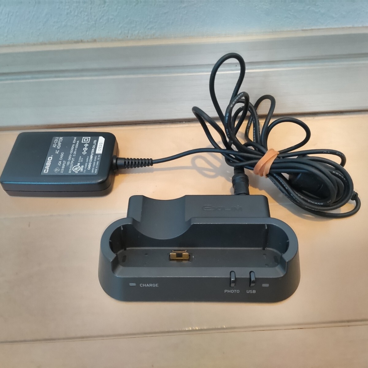 最終値下げ! ACアダプター CASIO カシオ AD-C51J DC 5.3V 650mA CA-28 充電器 卓上ホルダ デジカメ デジタルカメラ拍卖