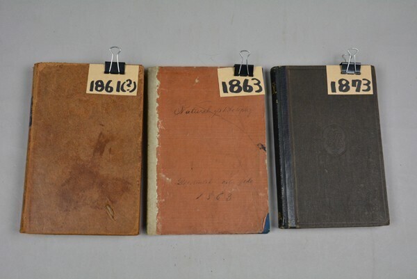 ★古書・洋書・3冊・1861年・1863年・1873年・ディスプレイ・インテリア/並品・良好拍卖