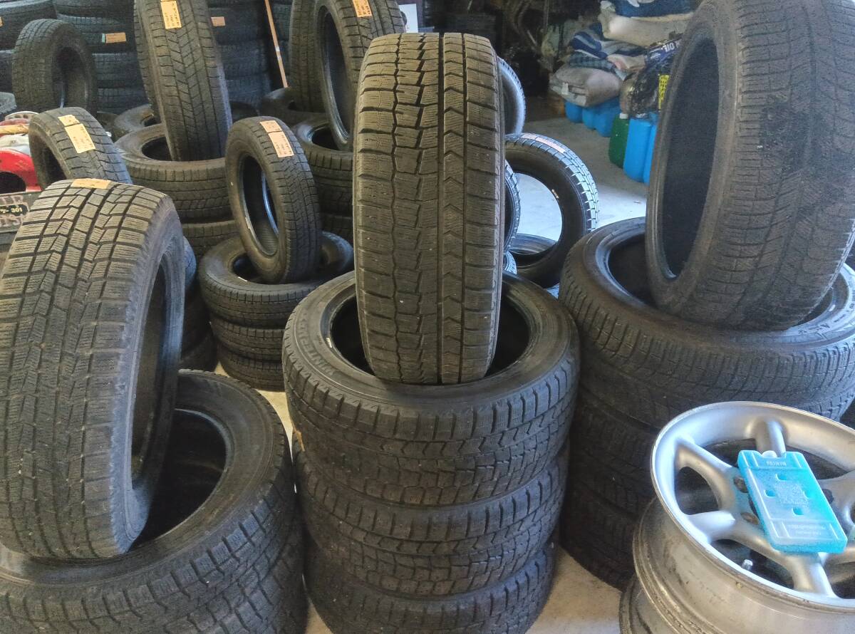 245/45R17 ダンロップ ウィンターマックス WM02 8山 No.165拍卖