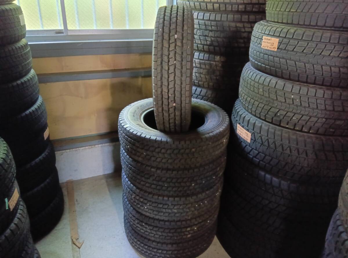 195/75R15 109/107L LT 12P.R. ヨコハマ アイスガード iG91 9山 6本 No.104拍卖