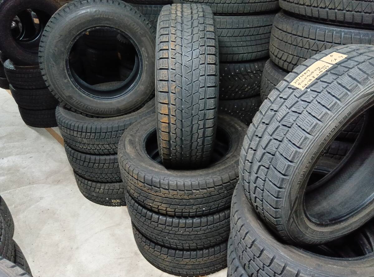 225/65R17 ヨコハマ アイスガード G075 7山 No.161拍卖