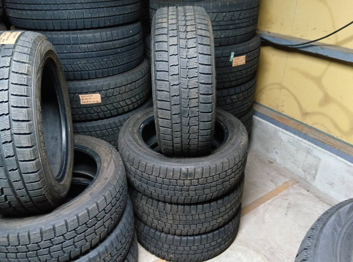 225/55R17 ダンロップ ウィンターマックス WM01 8山 No.168拍卖