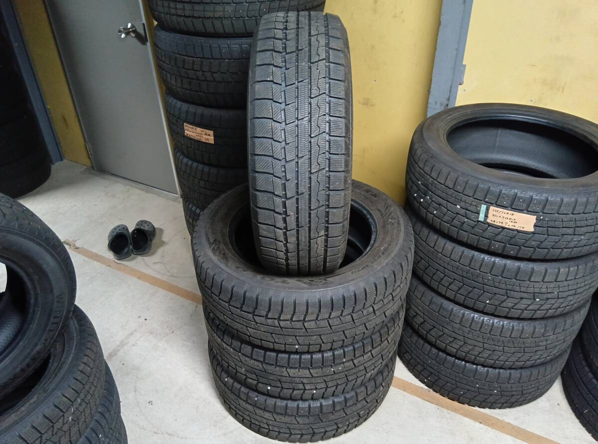 235/60R18 トーヨー ウィンタートランパスTX 8.5山 No.170拍卖