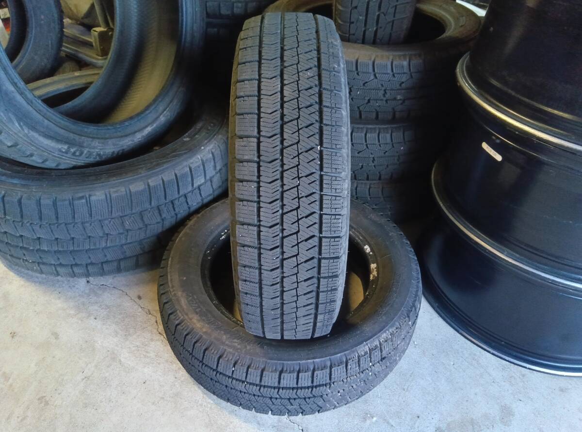 155/65R13 ブリヂストン ブリザック VRX2 8山 2本 No.220拍卖