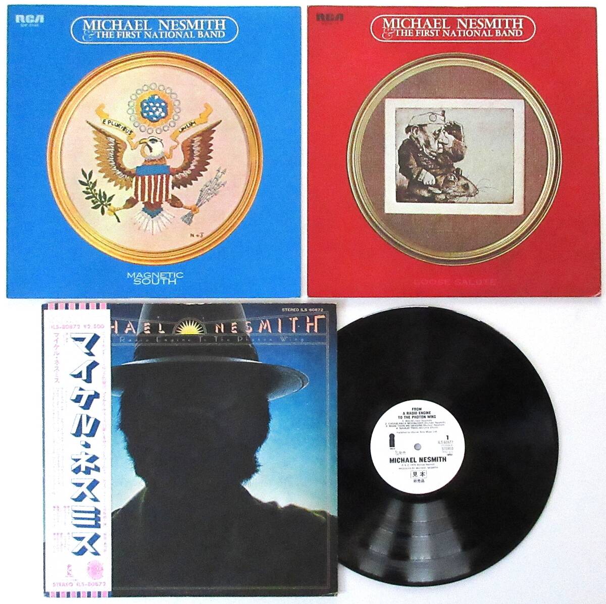 国内盤■マイク・ネスミスのソロ・アルバム 3枚セット 拍卖