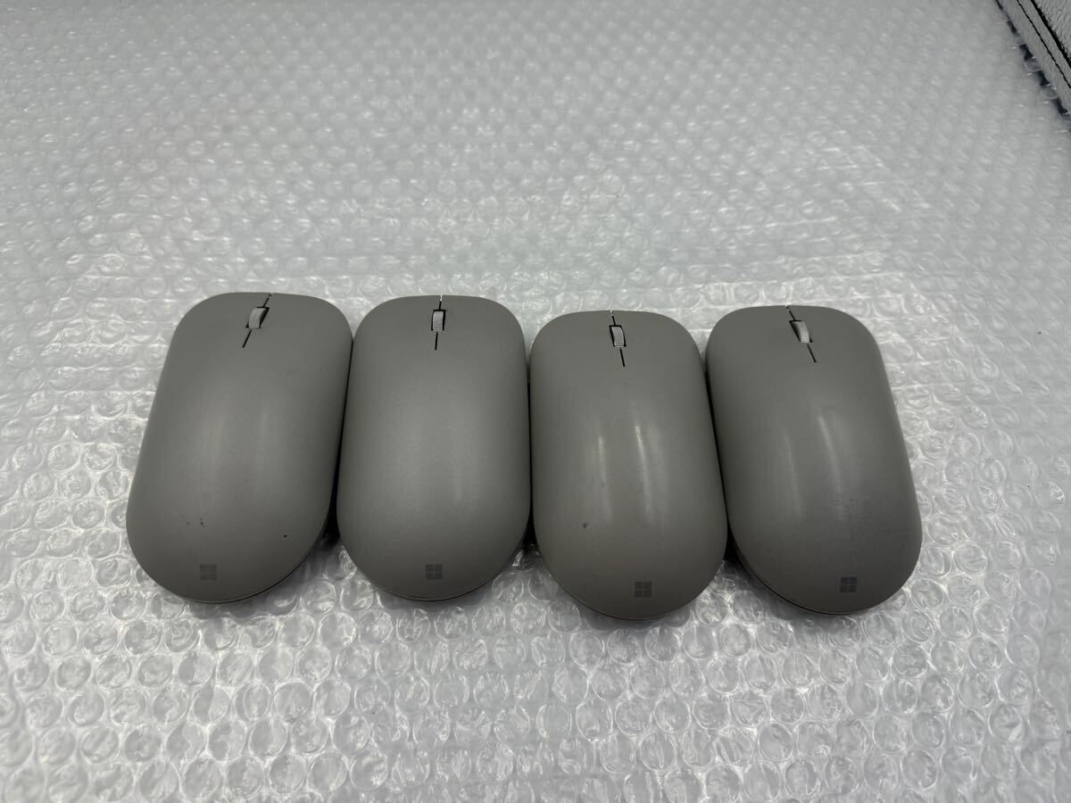 S4309) マイクロソフト Surface マウス ワイヤレス ブルートゥース サーフェイス 1741 動作品 4個セット拍卖