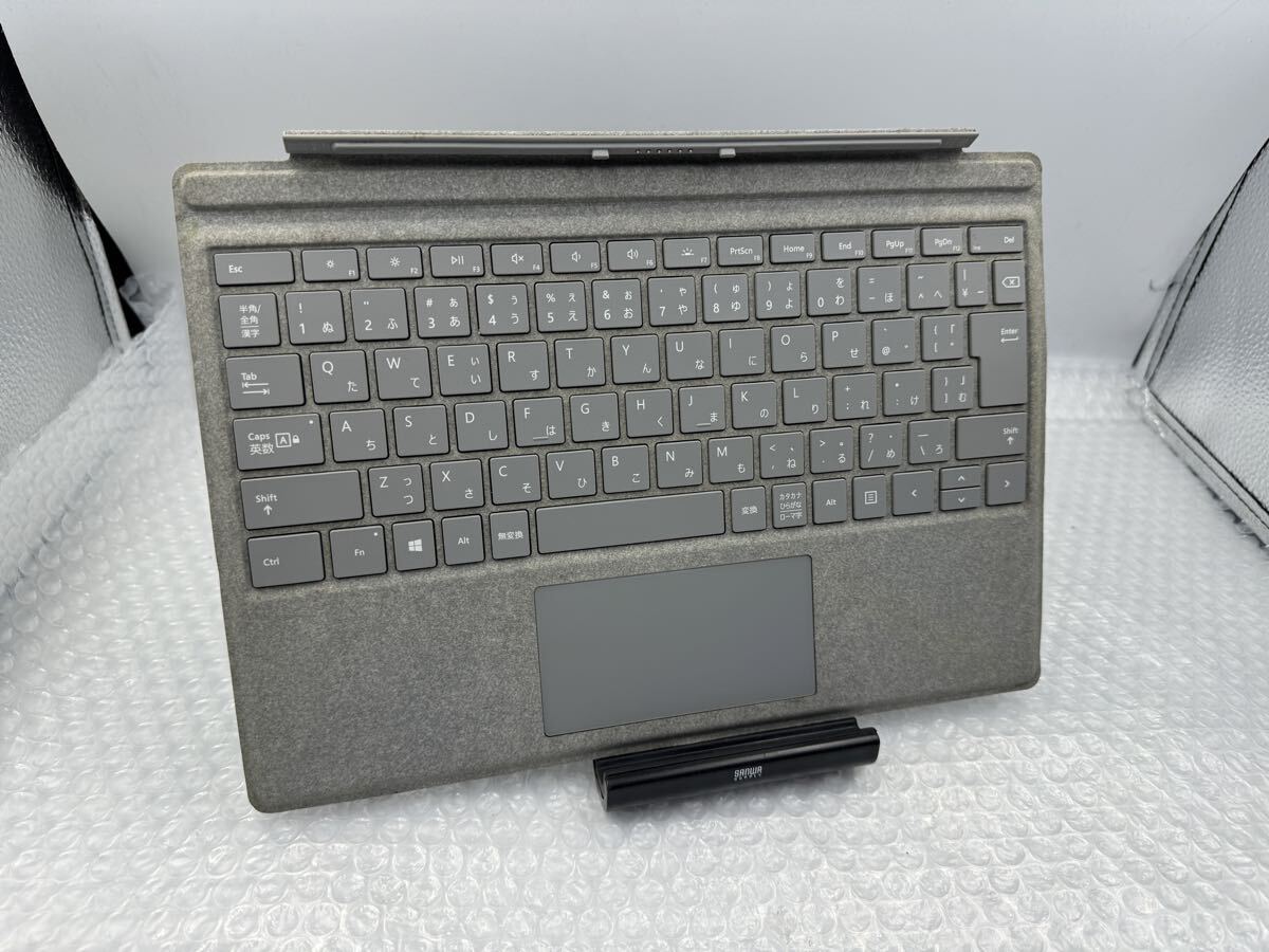 S4461) Microsoft Surface Pro マイクロソフト 純正キーボード Model:1725 タイプカバー 日本語キーボード 動作確認 拍卖