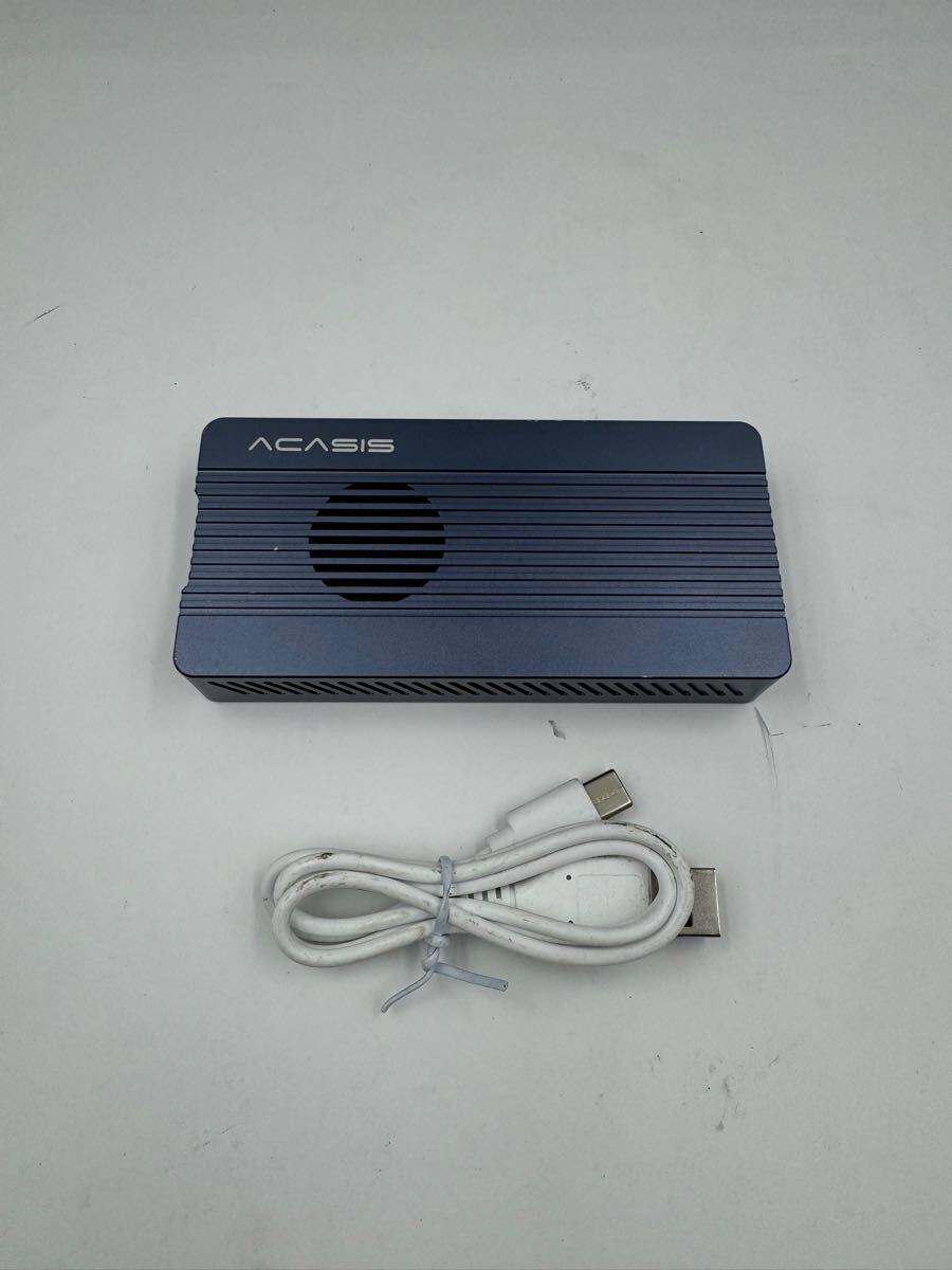 S4340) ハードドライブエンクロージャー ACASIS TBU405Pro 40Gbps超高速 M.2SSD外付けケース USB4.0 動作確認 拍卖