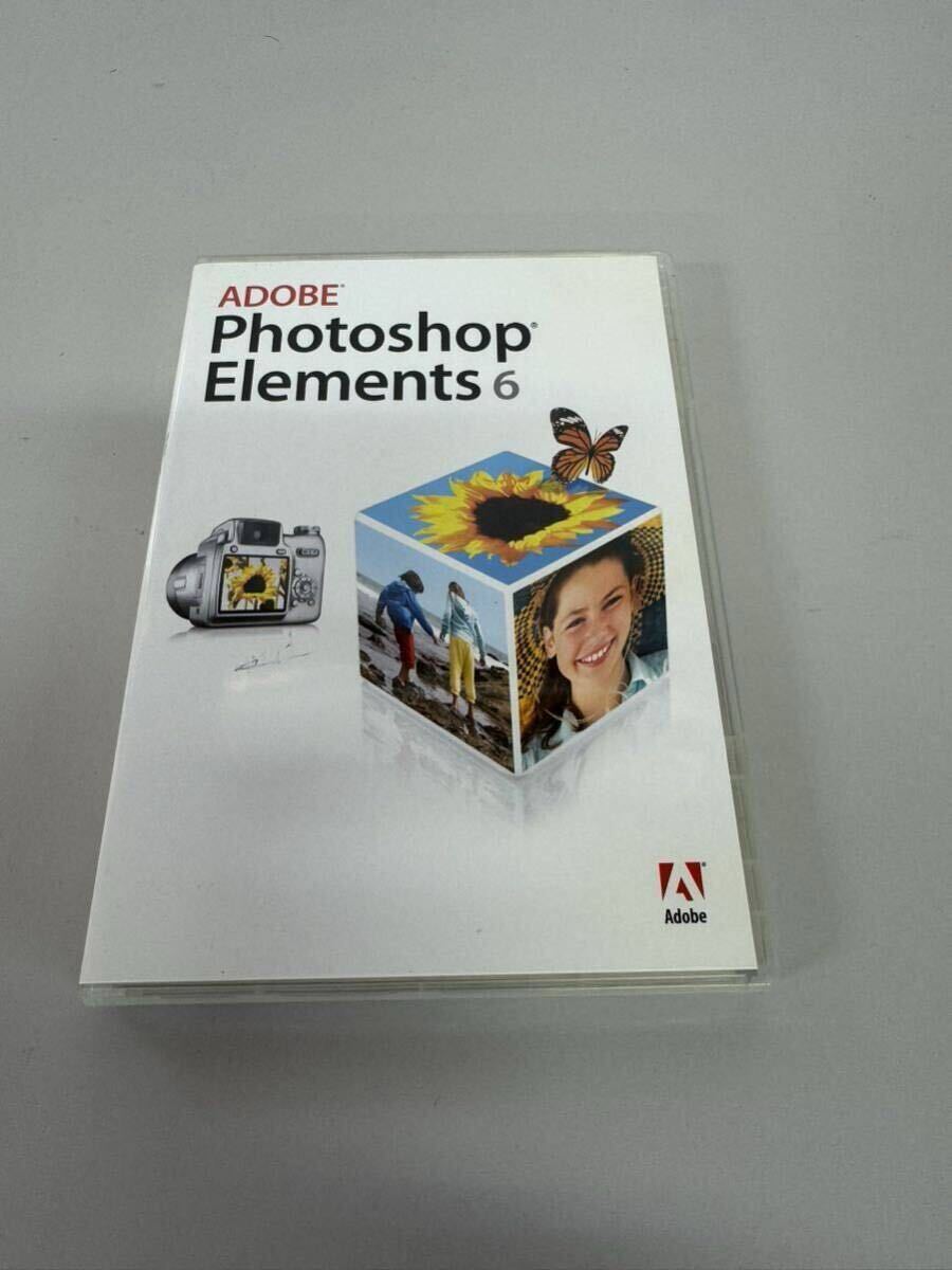 S4424) Adobe Photoshop Elements 6/Windows Win フォトショップ拍卖