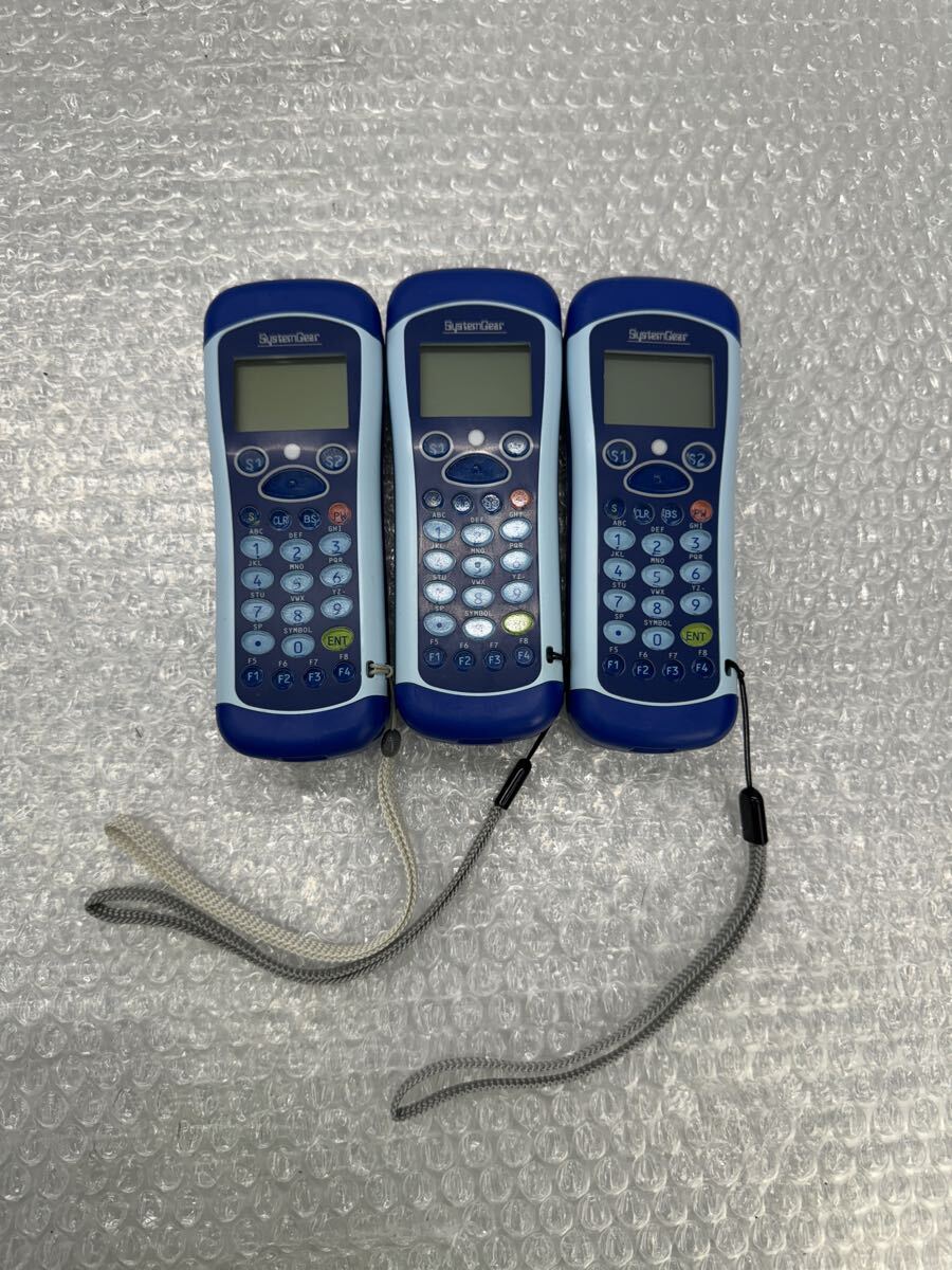 S4478) System Gear ハンディーターミナル MET-1000-101-00 3台セット 現状品(庚1)拍卖