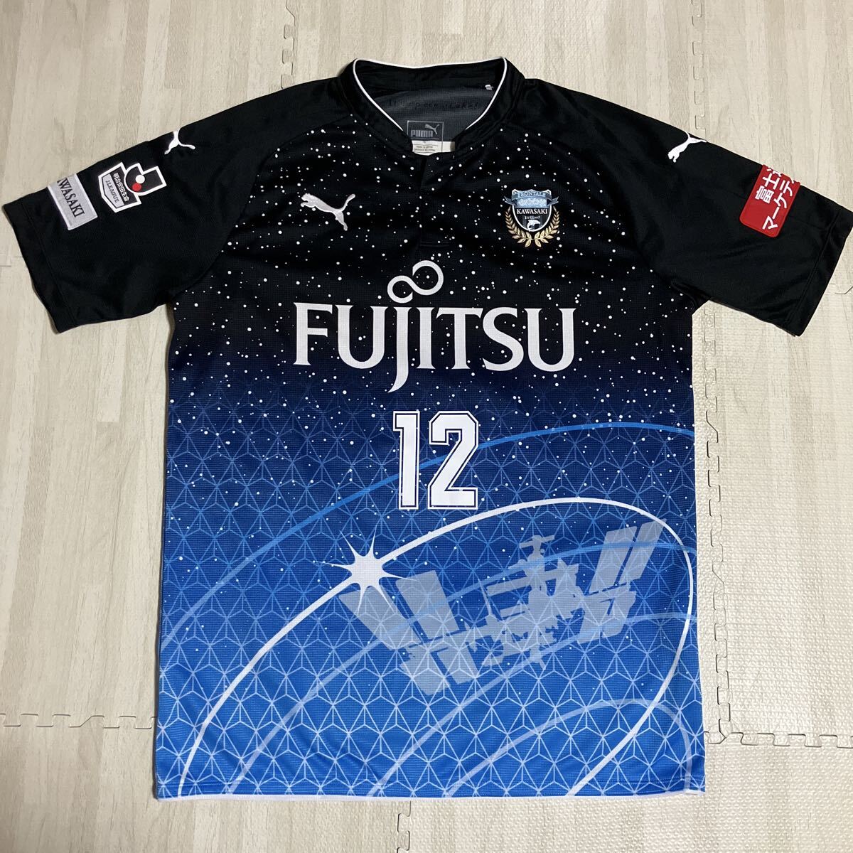 正規品 2016 川崎フロンターレ オーセンティック ユニフォーム 宇宙兄弟 コラボ プーマ XLサイズ拍卖