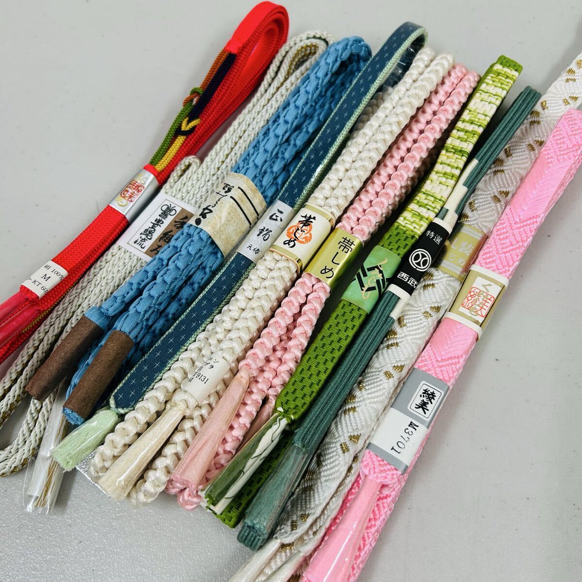 帯締め 未使用品 10本 まとめ売り 062拍卖