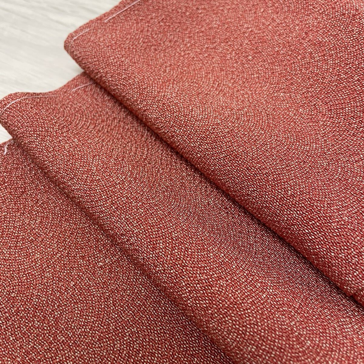 江戸小紋 鮫小紋 ちりめん 着物 正絹 W-5638拍卖