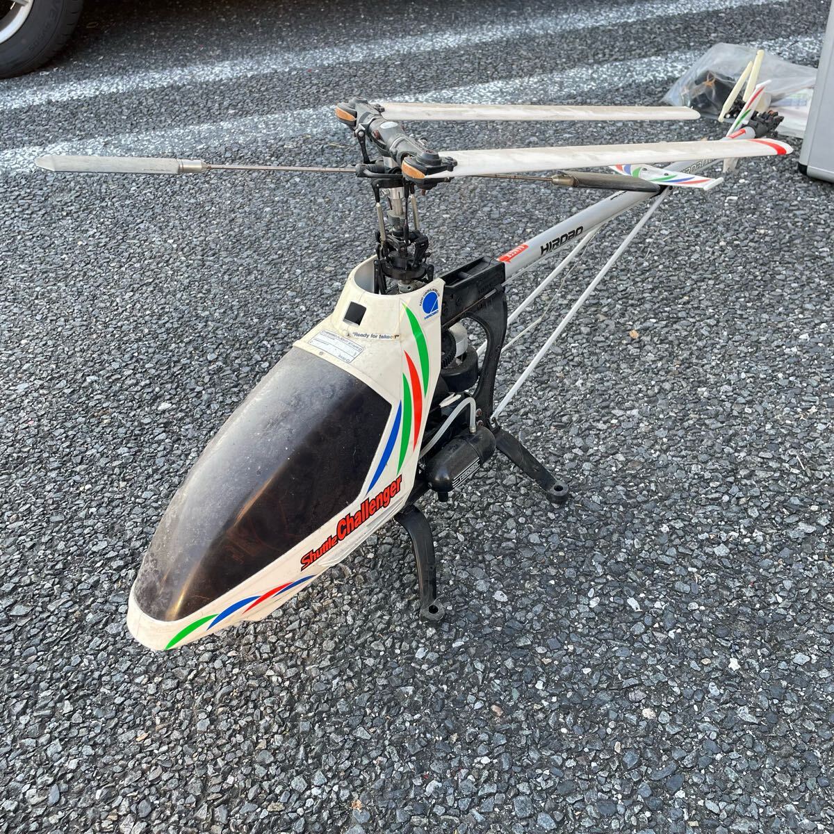 HIROBO Shuttle Challenger HIROBO プロペラ ヘリコプター ラジコン ジャンク 千葉県我孫子市直接引取限定拍卖