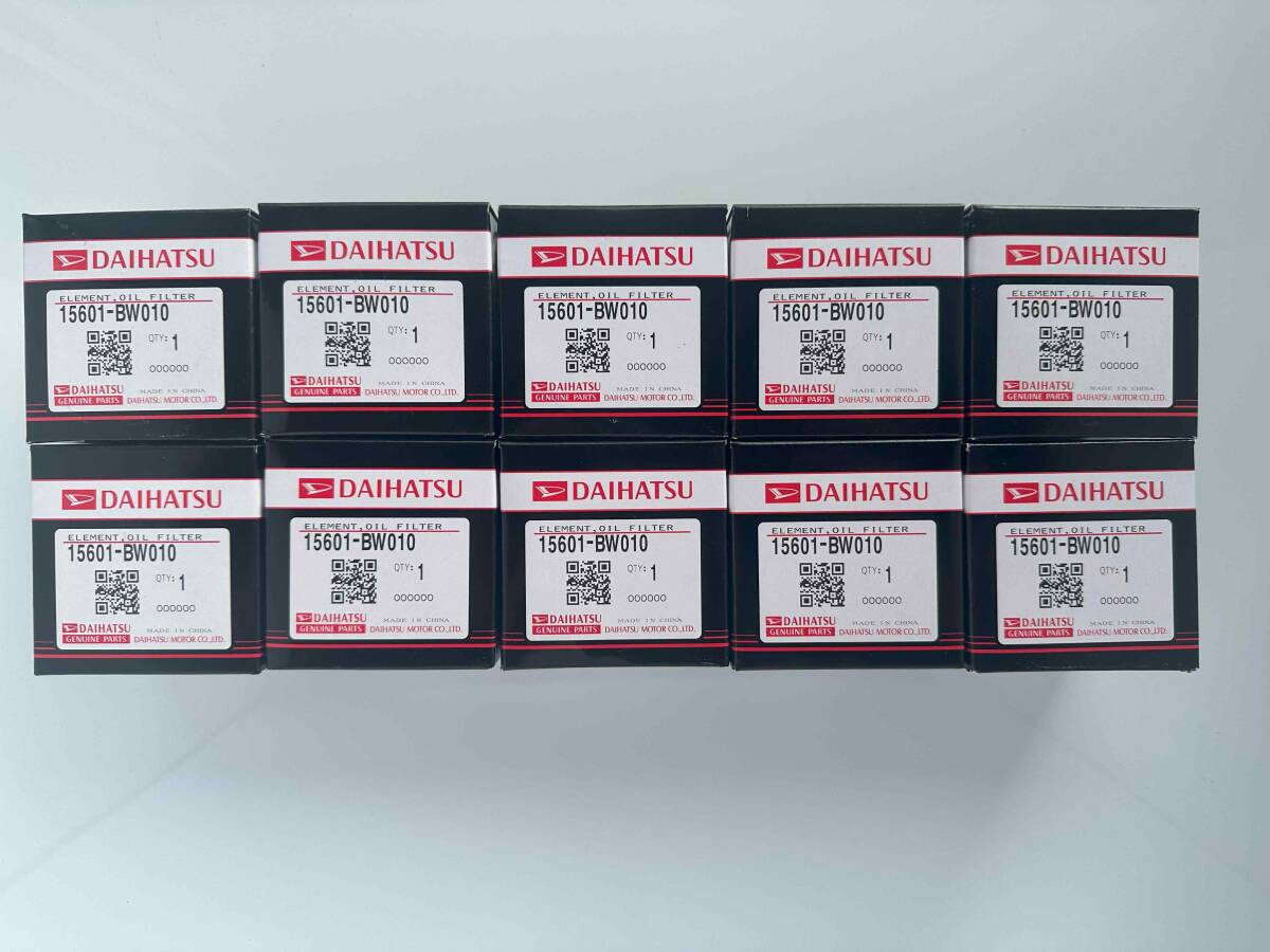 ◇即決◇ダイハツ純正 オイルエレメント オイルフィルター 10個【15601-BW010】ウェイク・キャスト・タント・タントエグゼ・タフト拍卖