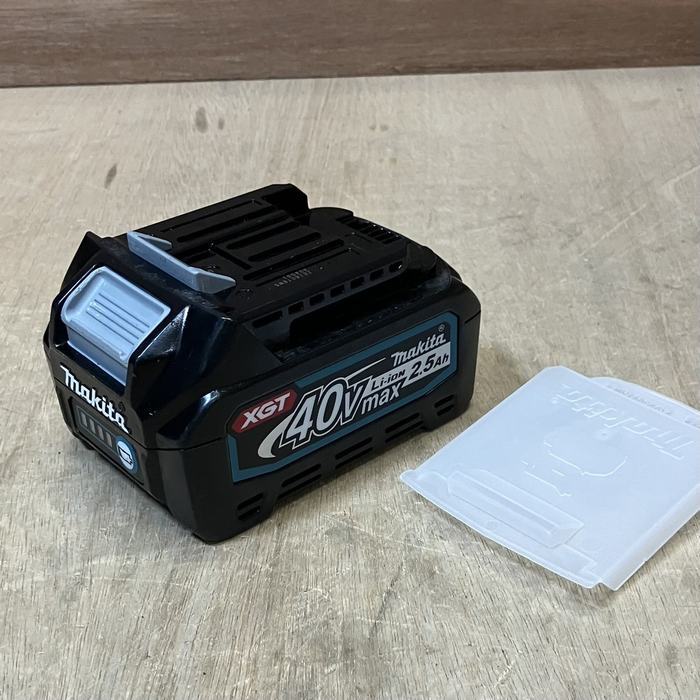 1円スタート!マキタ 40V-max リチウムイオンバッテリー 2.5Ah BL4025 中古品 充電回数23回 税込拍卖