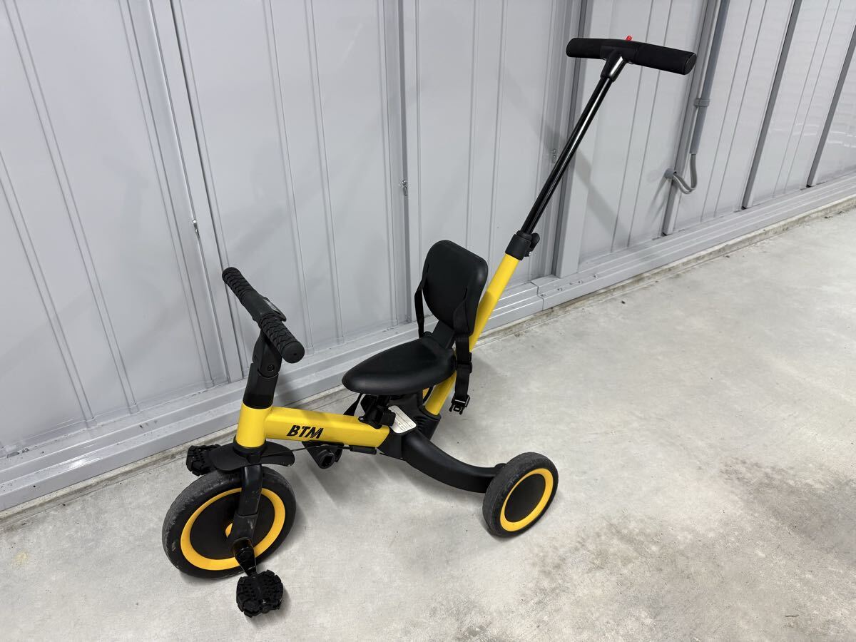 三輪車 子供用三輪車 キッズ 折りたたみ コンパクト 乗用玩具 BTM キックバイク拍卖