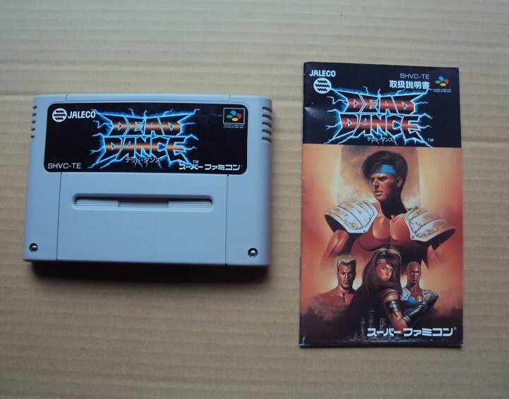 ★SFC 「 デッドダンス DEAD DANCE 」 ★取説付 動作確認済 端子清掃済拍卖