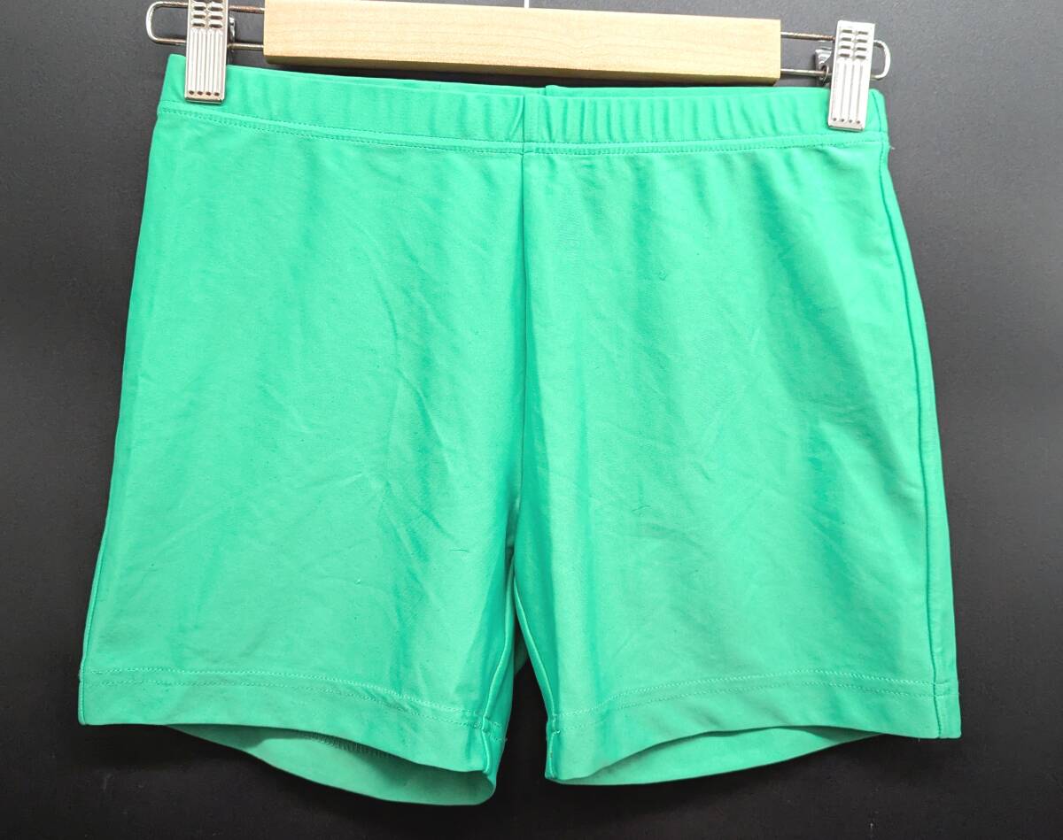 4987C 送料185円♪ ADIDAS アディダス グリーン レディース ゴルフ ショートタイツ コンプレッションタイツ S 59拍卖