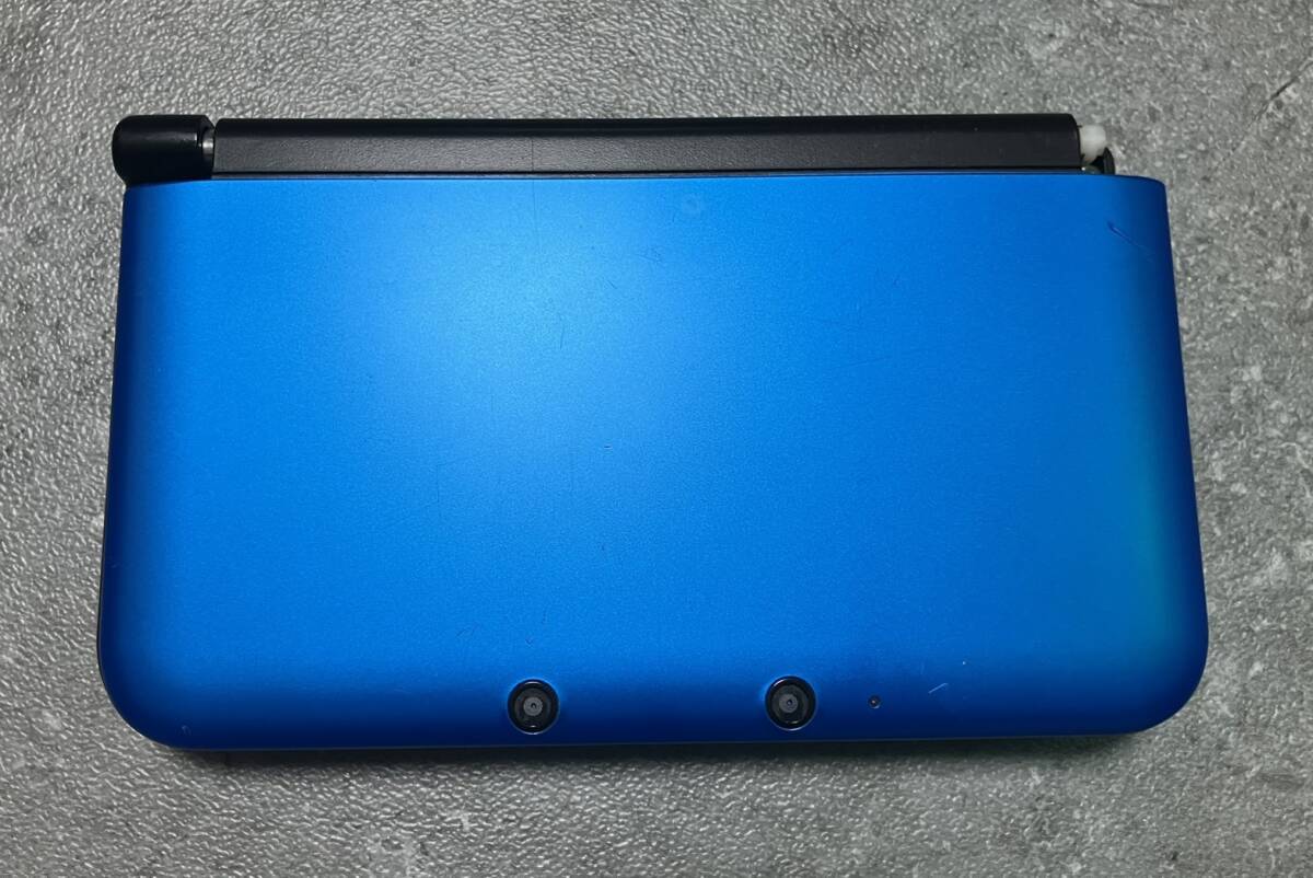【3DSLL 本体】3DSシリーズ ブルー×ブラックカラー 動作未確認 ジャンク品拍卖