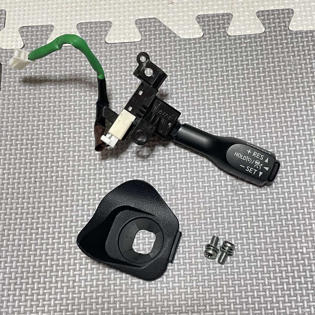 ★美品★30系 後期 アルファード ヴェルファイア トヨタ純正クルーズコントロールスイッチ レバー クルコン カバー★210クラウン拍卖