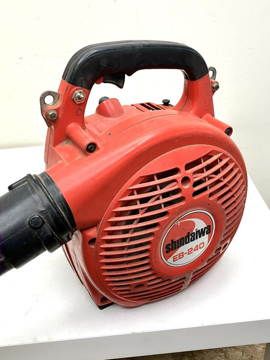 shindaiwa EB-240 新ダイワ エンジン式 ブロワー エンジンブロワ 送風機 電動工具 ハンディタイプ 工具 レッド拍卖