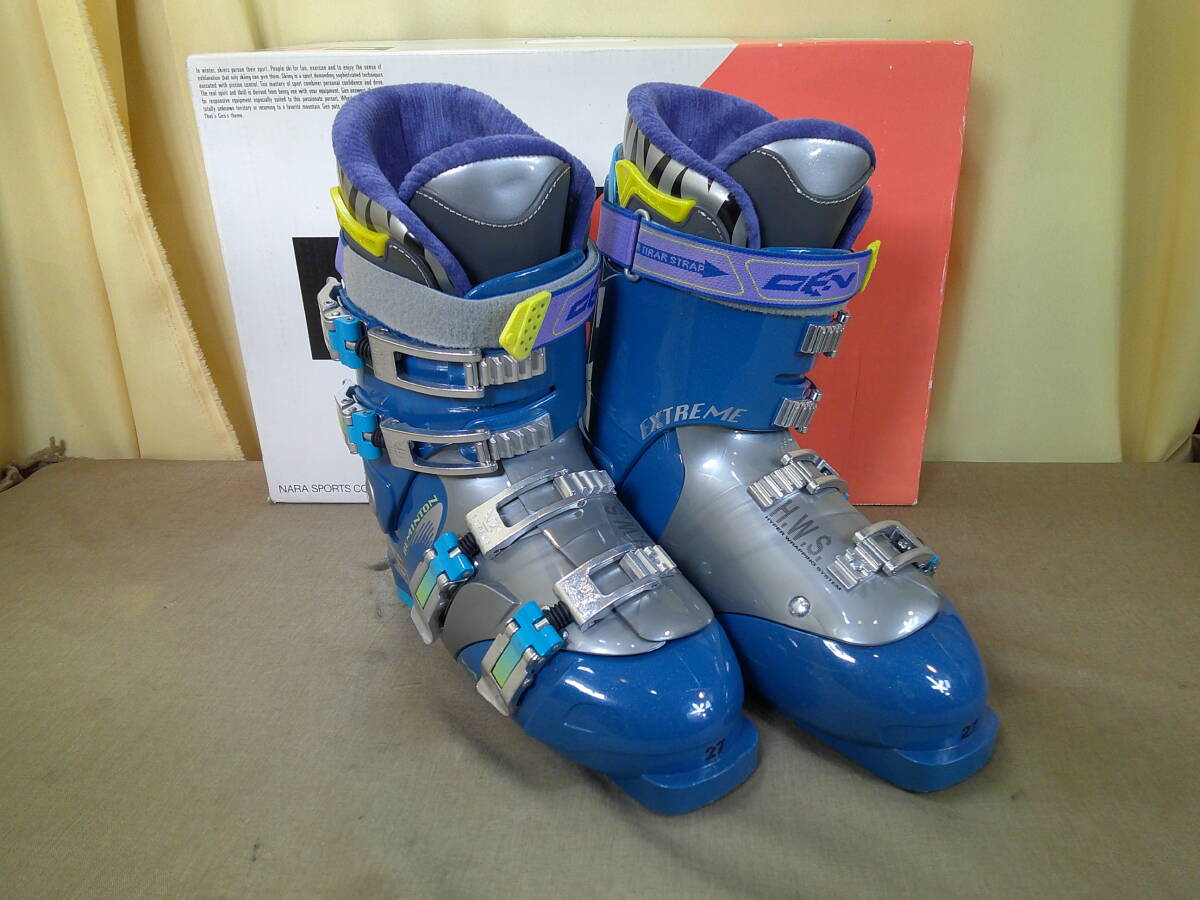 【新入荷】中古・美品 GEN/ゲンファクトリー スキーブーツ REMINTON RM-7 27.0センチ 使用感:1.2回程度 北海道出品拍卖