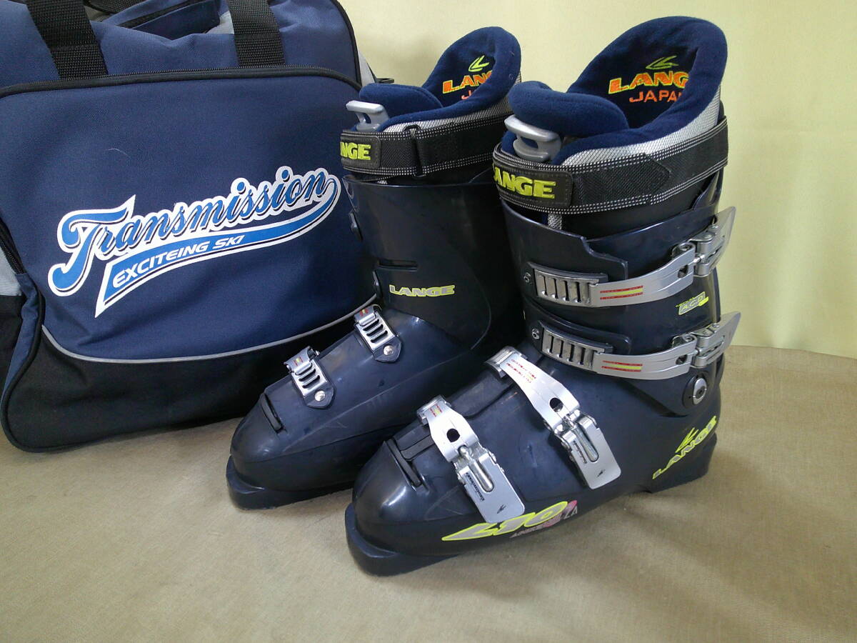 【新入荷】中古 LANGE/ラング スキーブーツ L10 AGGRESSOR ZA 28センチ ブーツバック付 北海道出品拍卖