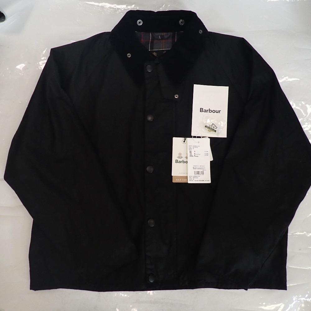Th633633 バブアー ジャケット ブルゾン TRANSPORT トランスポート 242MWX1678 サイズ:36 ブラック系 Barbour 中古拍卖