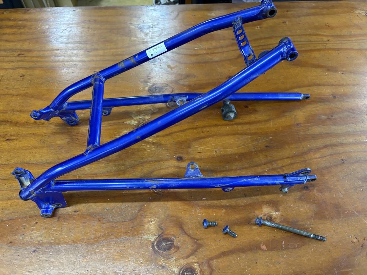 ヤマハ/YAMAHA WR250F サブフレーム シートレール 曲がり無拍卖