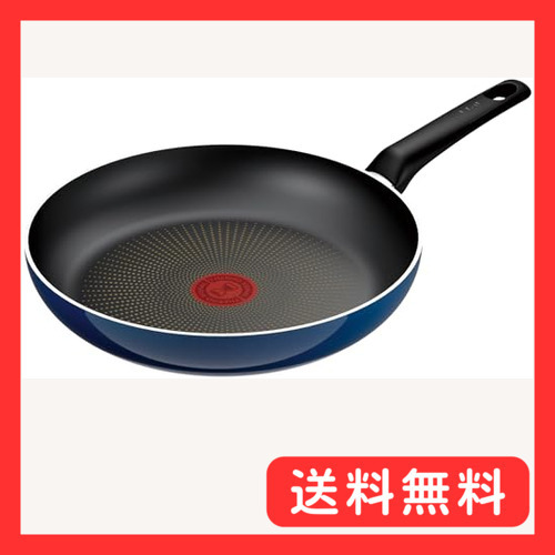 ティファール フライパン 26cm ガス火専用 PFOAなどの有害物質不使用 こびりつきにくさ長持ち 「ロイヤルブルー・拍卖