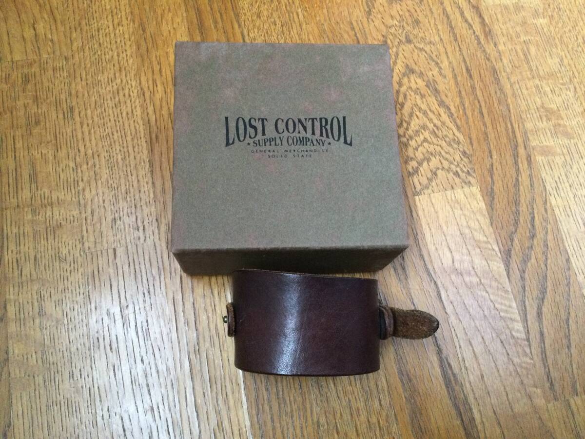 LOSTCONTROL ロストコントロール レザーブレスレット ブラウン ルード ケルト&コブラ ルードギャラリー拍卖