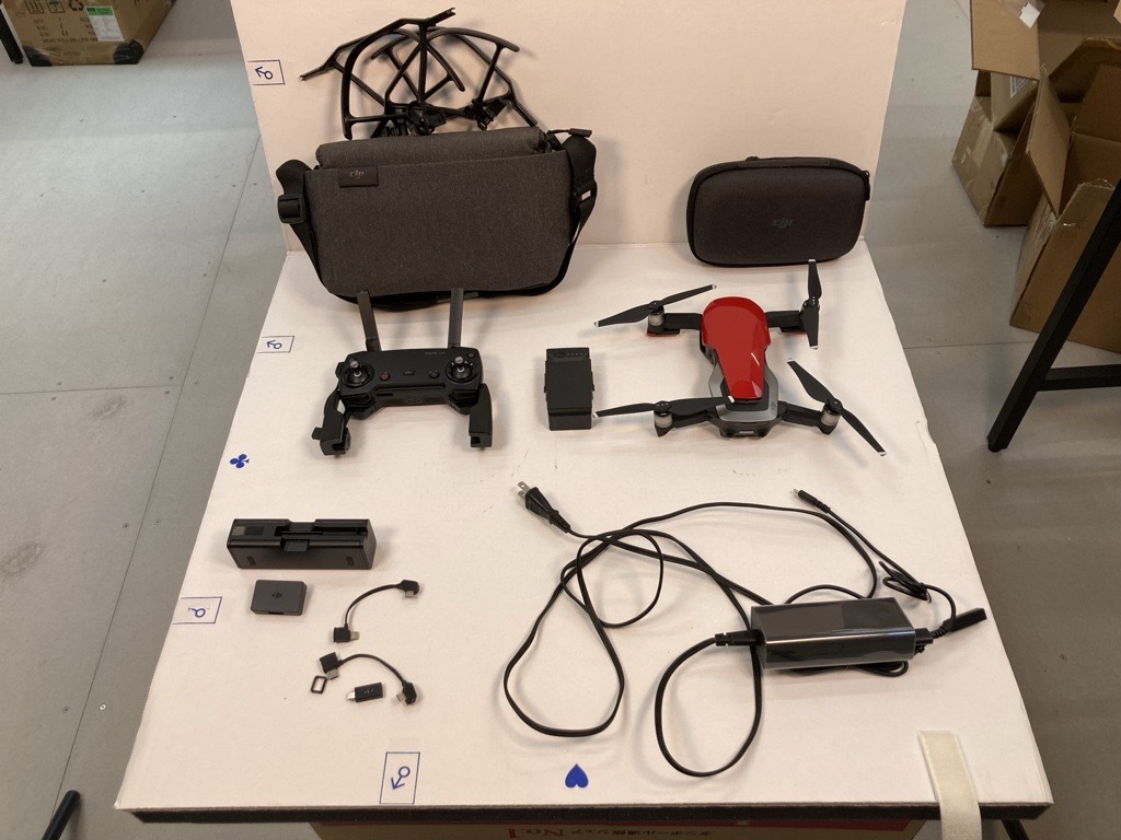 DJI Mavic Air フレイムレッド ドローン 無人航空機 中古拍卖