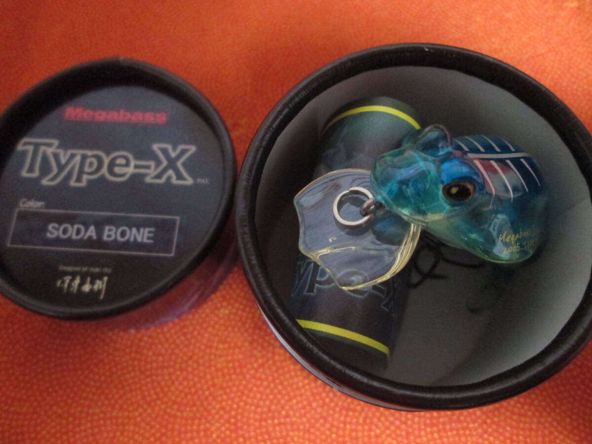 【 新品 】オールドメガバス メガバス タイプX 【 SODA BONE ソーダボーン 】 ② TYPE-X Megabass拍卖