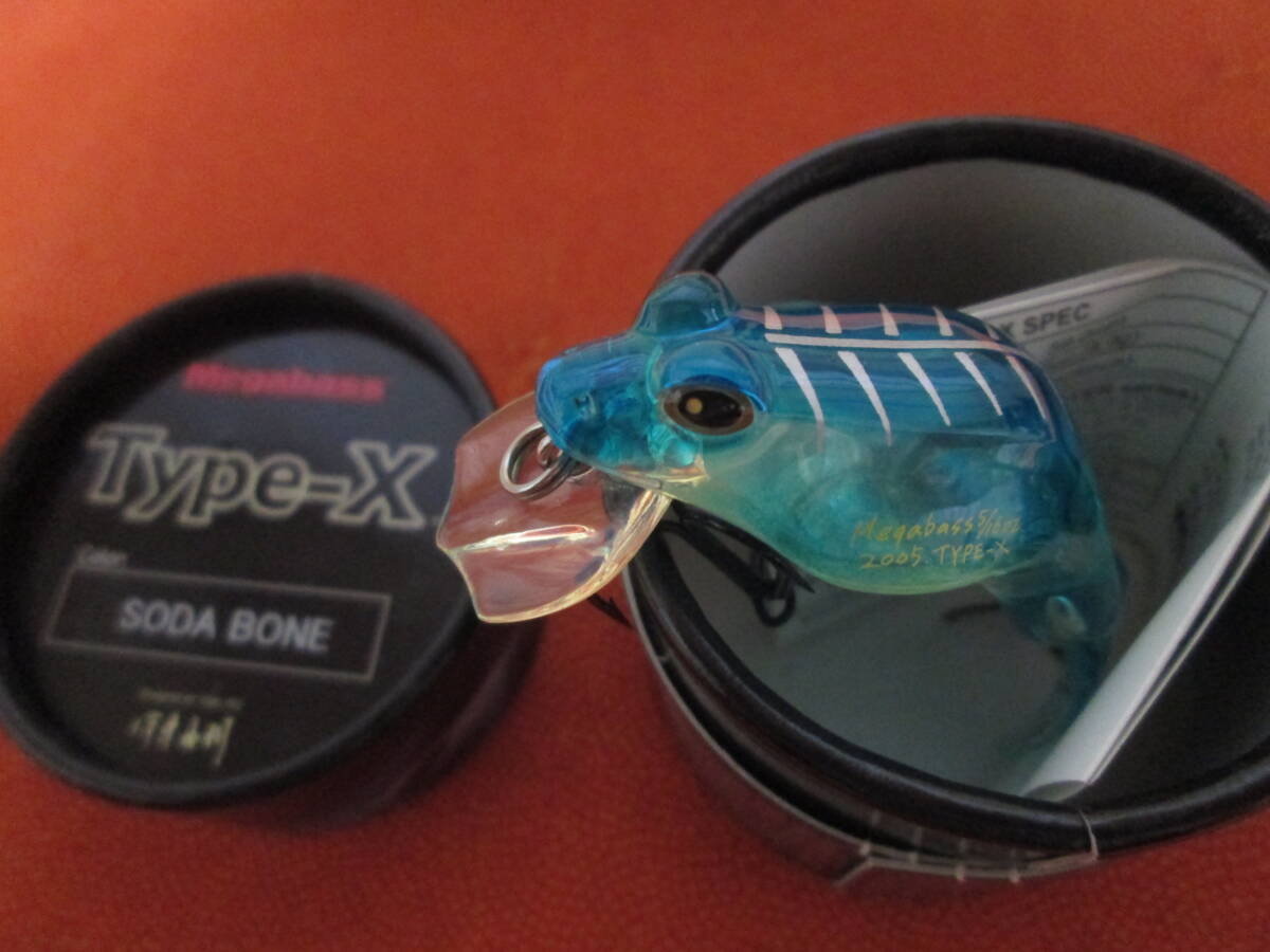 【 新品 】オールドメガバス メガバス タイプX 【 SODA BONE ソーダボーン 】 ③ TYPE-X Megabass拍卖