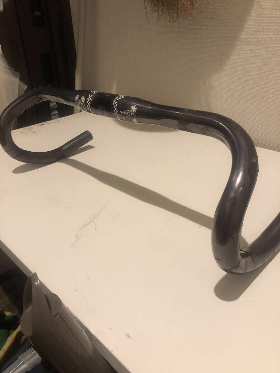 Simworks Misirlou Bar ドロップハンドル シムワークス Circles Bluelug ロードバイク拍卖