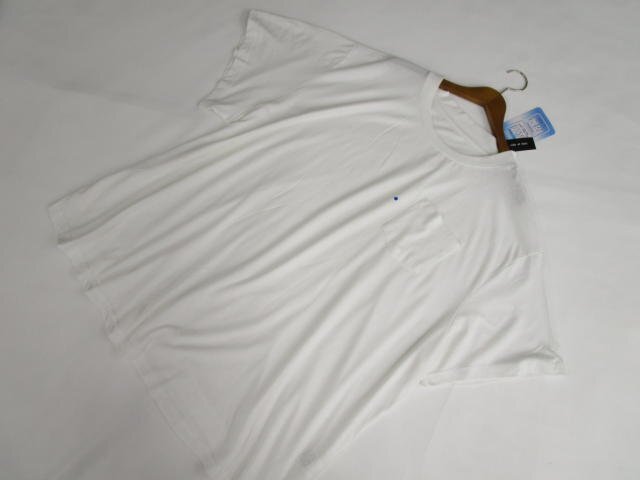 大きいサイズ メンズ 訳あり未使用品 vide et bois 半袖 クルーネック Tシャツ 10L ホワイト 【メール便可】拍卖