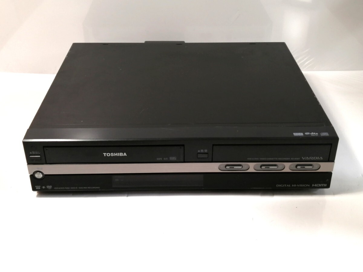 ジャンク TOSHIBA 東芝 DVD HDD VHS レコーダー RD-W301拍卖