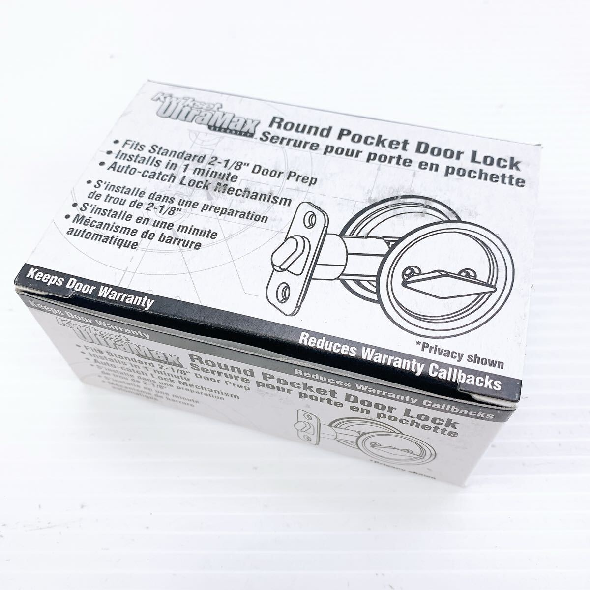 Kwikset クイックセット Round Pocket Door Lock ドアノブ ドアハンドル アンティーク インテリア 建具 内装 建築 93350-013拍卖