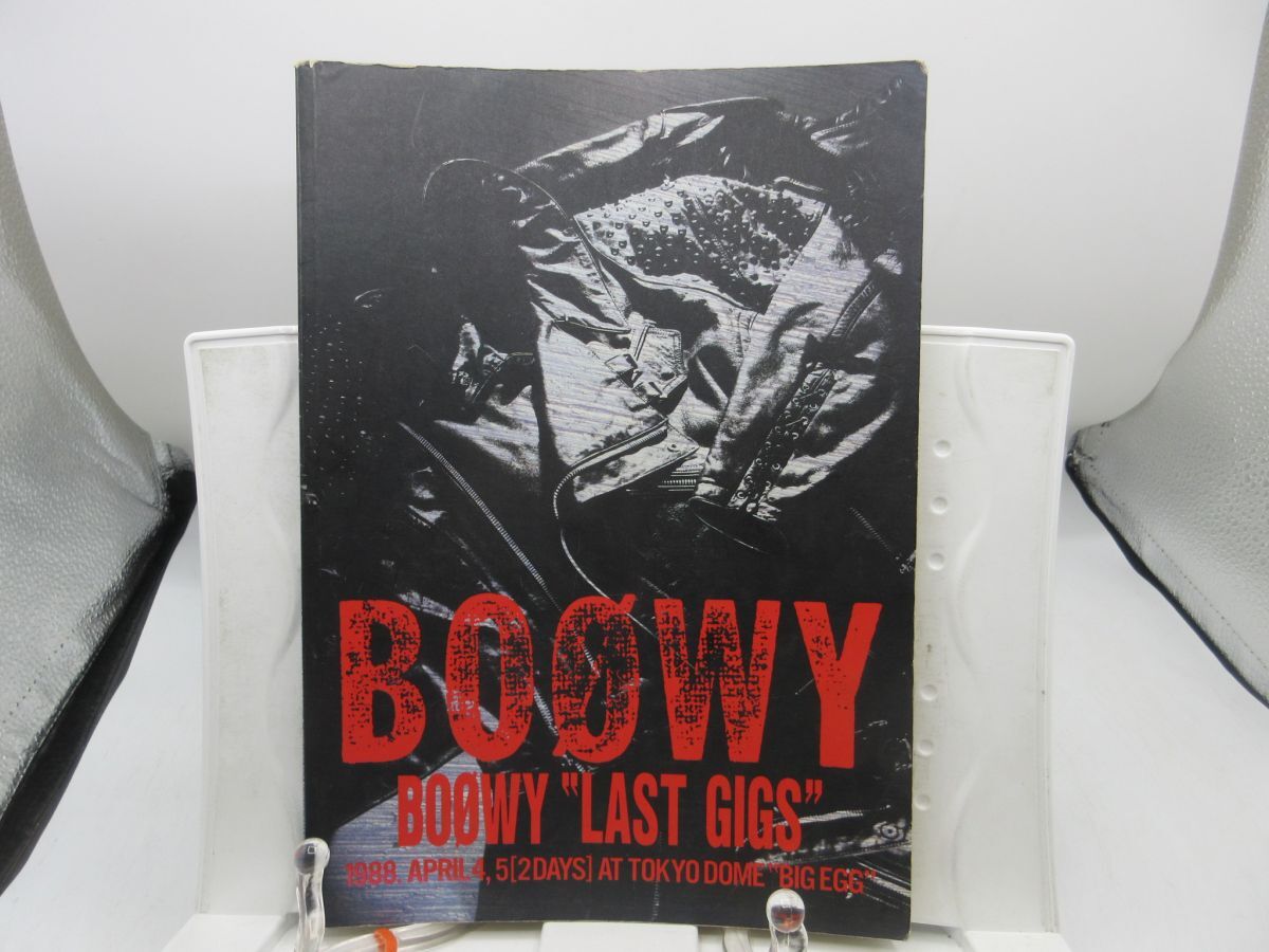 F2■バンドストア BOOWY LAST GIGS 1988APRIL 4,5LIVE AT TOKYO DOME “BIG EGG”◆可■YPCP拍卖