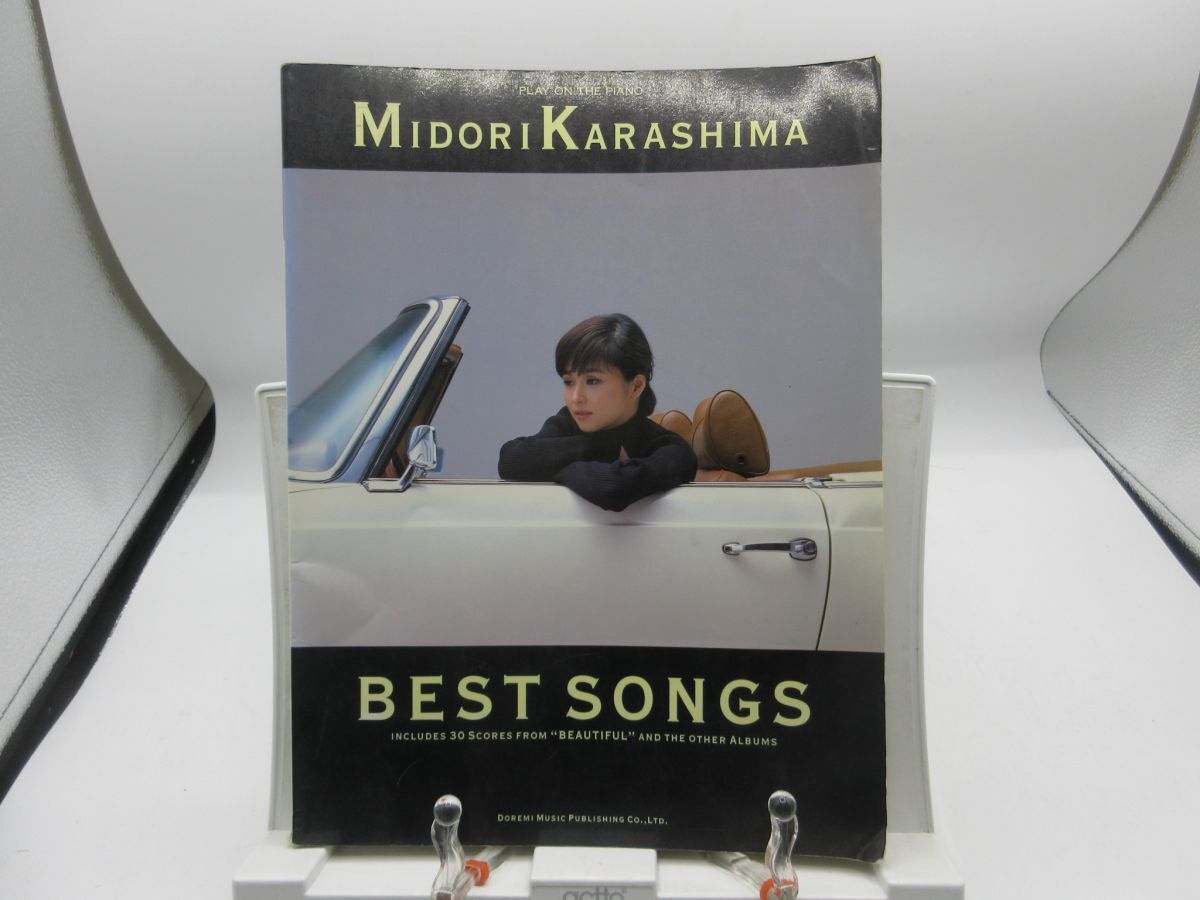 B3■ピアノ弾き語り 辛島美登里 ベストソングス【発行】ドレミ楽譜 1993年 ◆可■YPCP拍卖