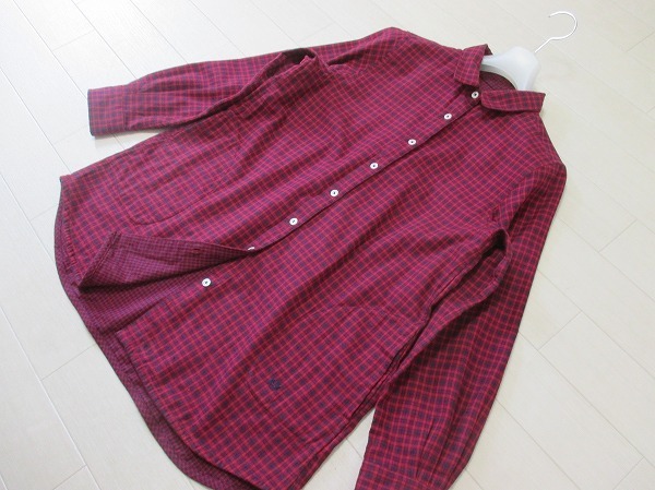 マックレガー*McGREGOR リバーシブル/チェック柄チュニックシャツ Mサイズ ネル風拍卖