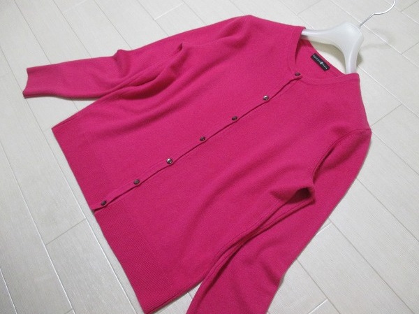 高島屋*TAKASHIMAYA カシミヤ100% ニットカーディガン Lサイズ拍卖