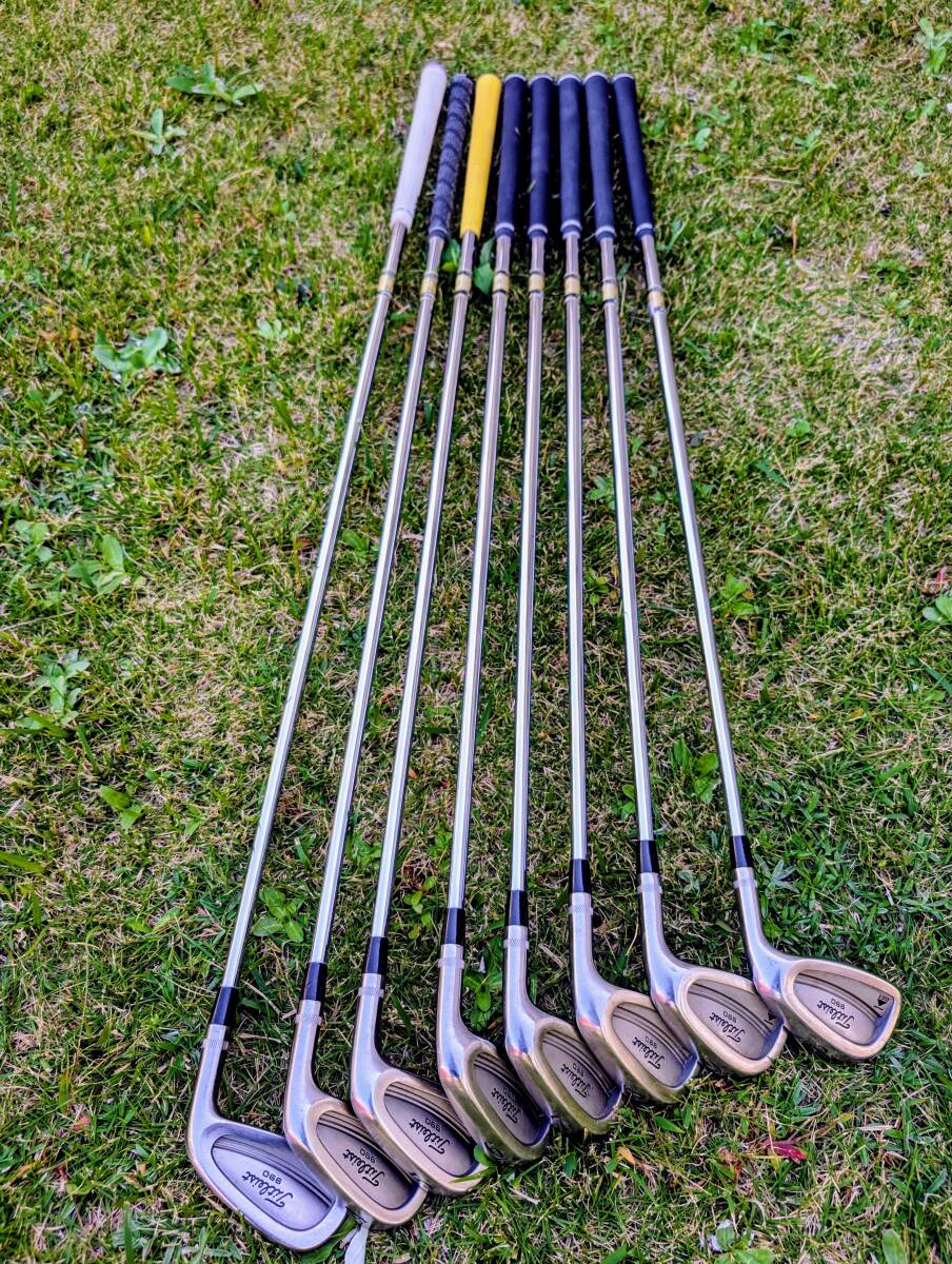 ゴルフ Titleist DCI 990 タイトリスト 右利き アイアンセット 8本(#3~PW)シャフト(プレシジョンライフル6.0)中古拍卖