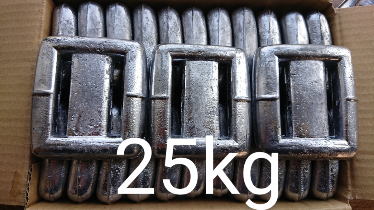 新品 ダイビングウエイト25kg スキューバダイビング 錘 鉛拍卖