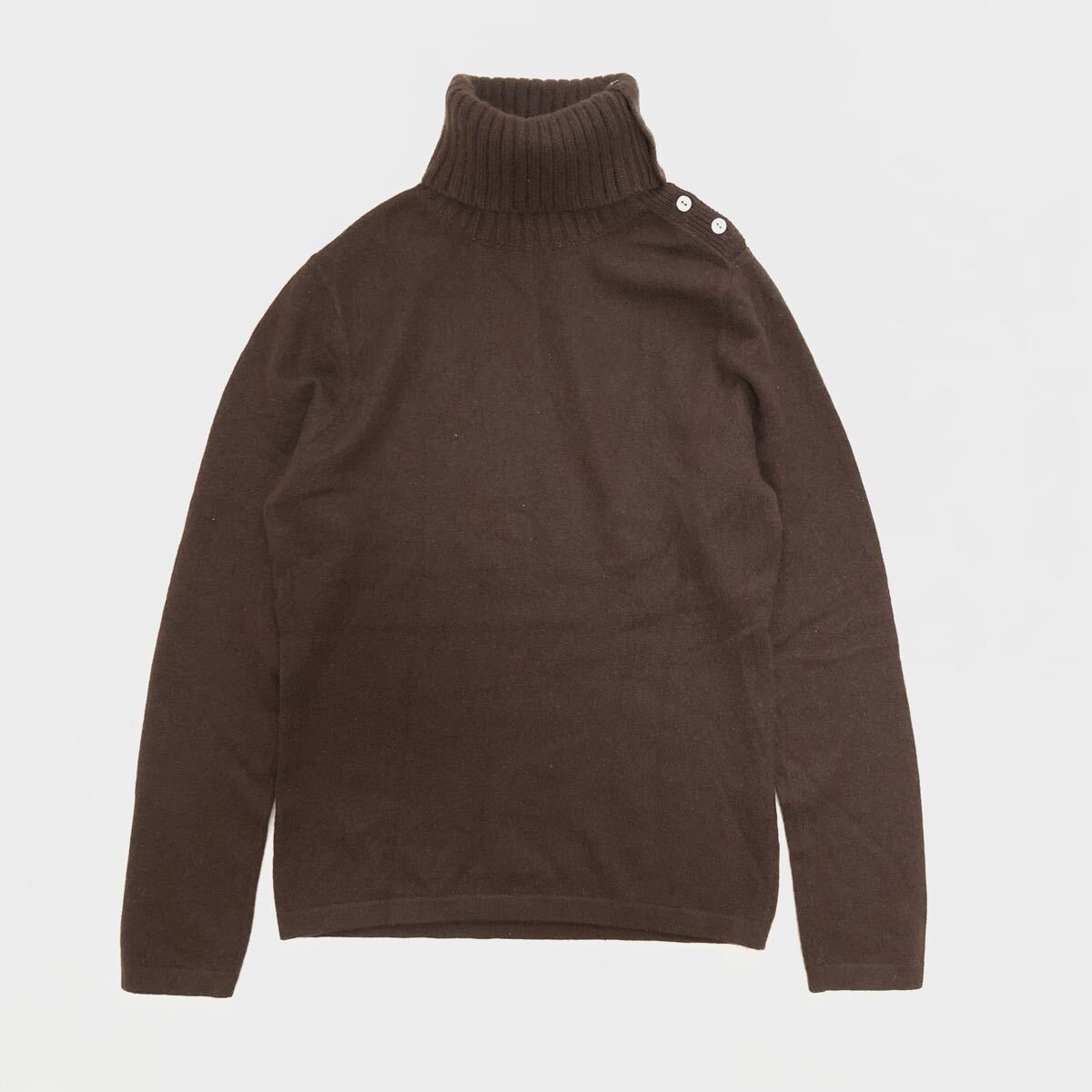 【送料360円】カシミヤ100% Clothing Collection 西友 タートルネックカシミヤセーター ニット レディース Mサイズ 購入 カシミア HW-41拍卖